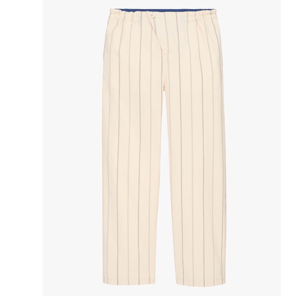 Zara Collection STRIPED POPLIN TROUSERS - Picture 4 of 6